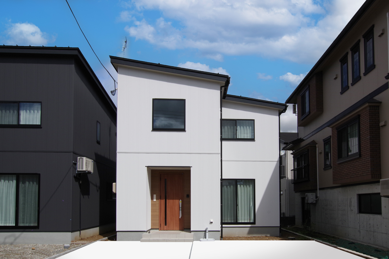 グリーンスタイル 新築建売住宅 外観 注文住宅 ダイエープロビス 新潟市 長岡市